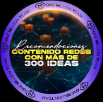 📢 Recomendaciones, contenido redes con más de 300 ideas